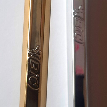 خودکار روکش طلایی و نقره ای بیک 1 میلیمتر