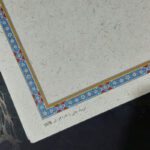 کاغذ ابرو باد تذهیبی چاپی کد y676 سایز آ4 یک عددی مناسب خوشنویسی