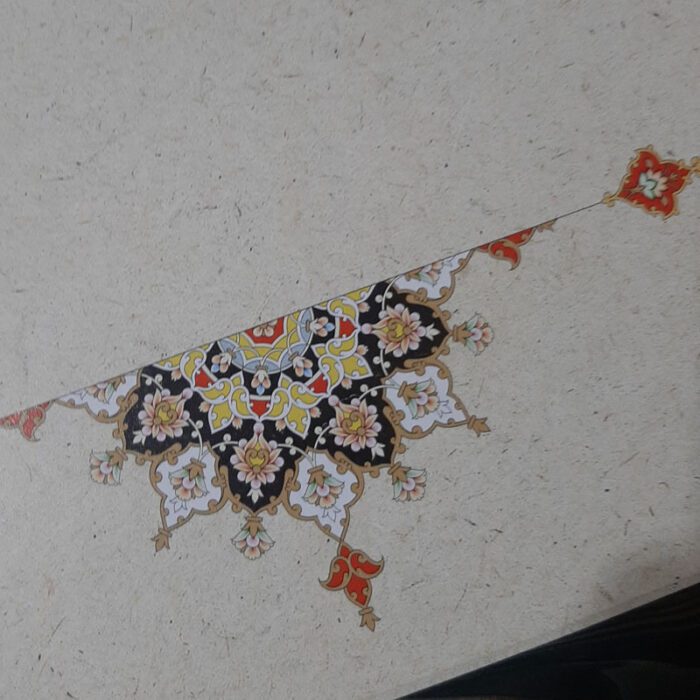 کاغذ طرح تذهیب کد y859 سایز 35*50 یک عددی