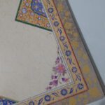 کاغذ تذهیبی y688 استاد ماچیانی سایز 25*35