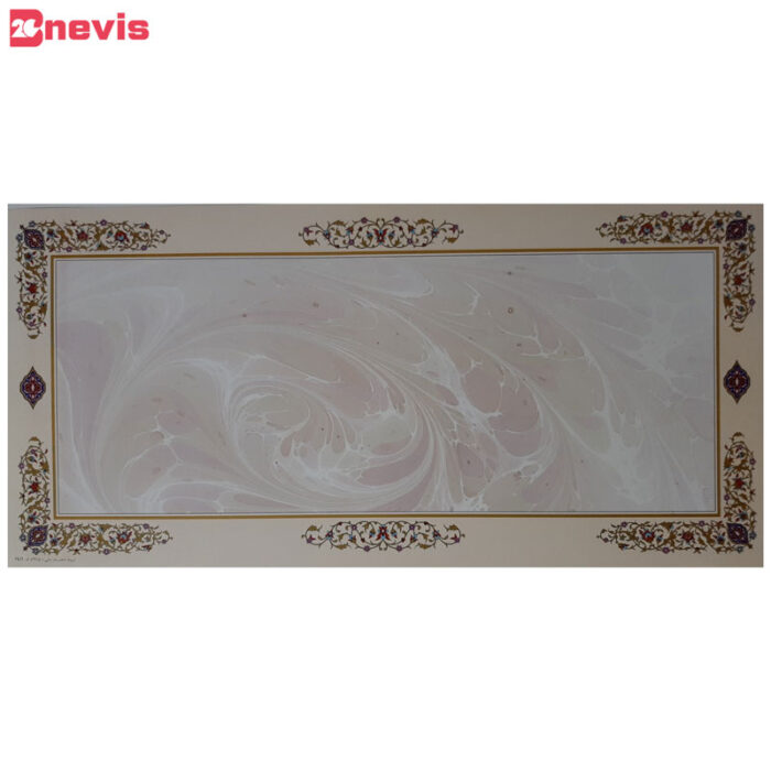 کاغذ تذهیب ابروبادی کد621 سایز 23*50 تک عددی