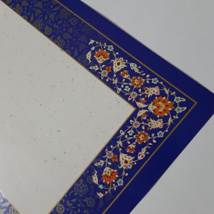 ابروباد تذهیب دار چاپی 23*50 کد623 تکی